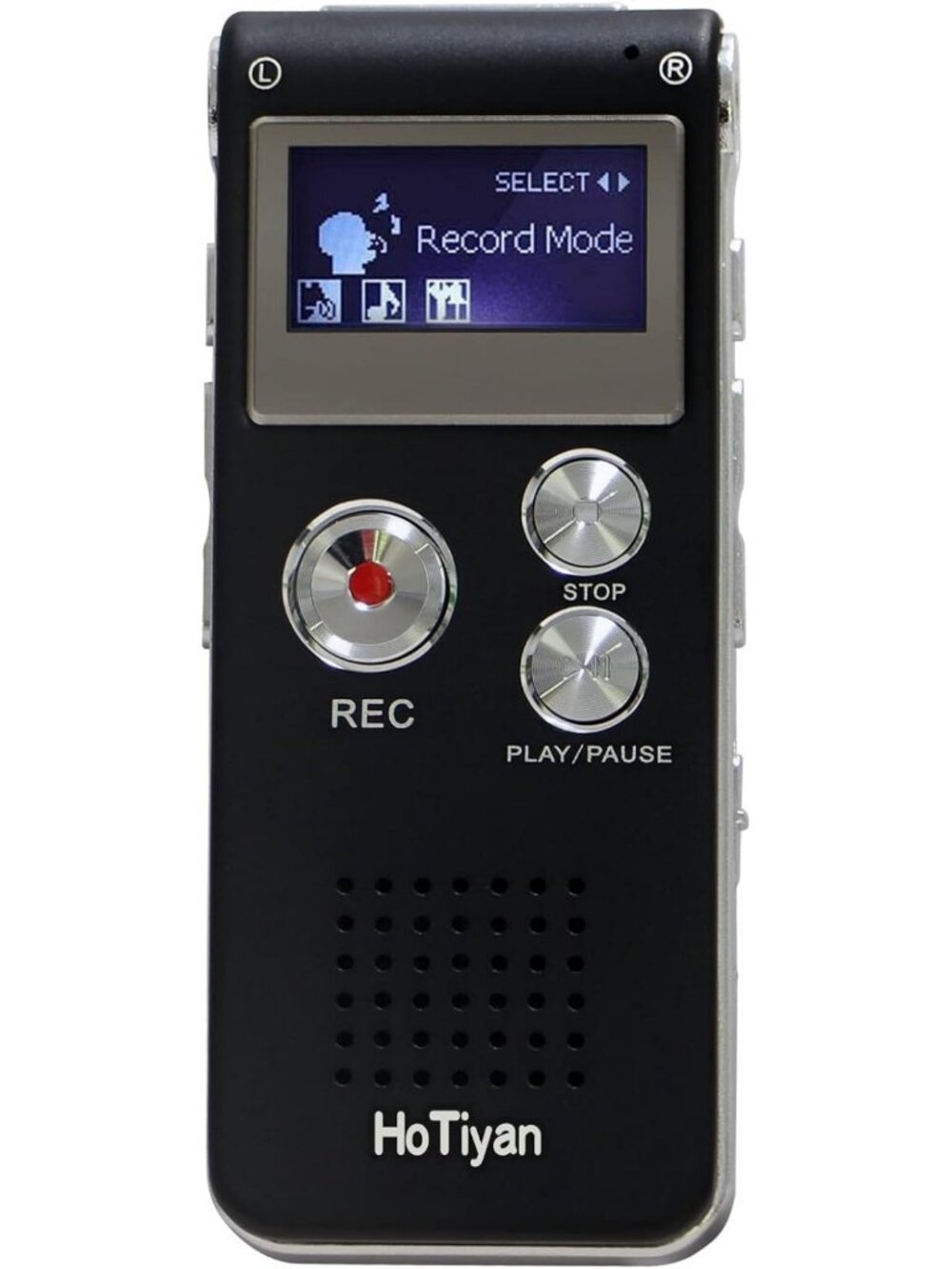 16GB Voice Activated Digital Recorder for Lectures, Meetings & Interviews - USB
